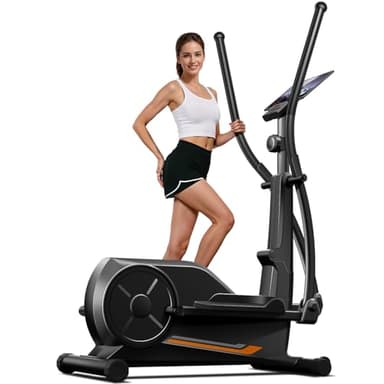 Elliptical Exercise Machine, Elliptical Training Machine for Home with 350LBS Weight Capacity