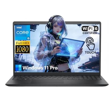 Dell Touchscreen Laptop Computer, Intel 10-Core i5-1334U(Beat Ryzen 7 7730U), 32GB RAM 1TB SSD, Win 11 Pro WiFi6 Long Battery Life Bluetooth, 15.6" Laptops for Gaming Business