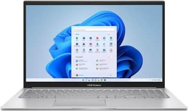 ASUS Vivobook 15 Laptop: 15.6" Full HD Display, Latest Generation Intel Core 5 120U, 16GB RAM, 512GB SSD, Wi-Fi 6, Windows 11 Home, Silver