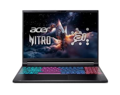 acer Nitro V 16S 16” WUXGA IPS 180Hz Gaming Laptop|Intel Core 7 Processor 240H|NVIDIA GeForce RTX 5060|RGB Backlit|Black| 16GB RAM DDR5 | 1024GB SSD | Windows 11 Home | Bundle with USB 3.0 Hub