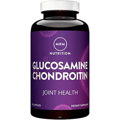 MRM Nutrition Glucosamine 1500mg & Chondroitin Sulfate 1200mg-For Women and Men-Joint Support Supplement for Cartilage Health, Mobility, Connective Tissue, & Nutrition, Gluten-Free - 60 Servings