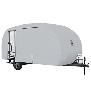 Classic Accessories Over Drive PermaPRO R-Pod Cover, Fits up to 17' 7" Long (Door in Back), RV Cover, Camper Cover, Travel Trailer Cover
