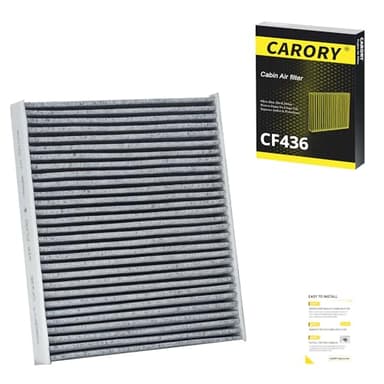 Cabin Air Filter w/Activated Carbon for Subaru Outback (2020-2025), Crosstrek (2018-2023), Ascent (2019-2025), Legacy (2020-2025), Impreza (2017-2023), OE# 72880-FL500, CF12436