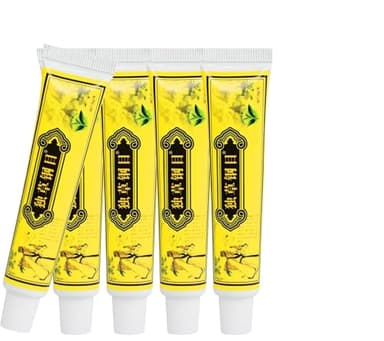 Chinese Herbal Eczema Psoriasis Creams Dermatitis, Eczema Pruritus Psoriasis Ointment 5 Pack