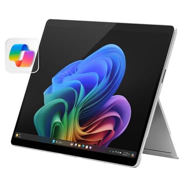Microsoft Surface Pro 2-in-1 Laptop/Tablet (2024), Windows 11 Copilot+ PC, 13" Touchscreen OLED Display, Snapdragon X Elite (12 Core), 32GB RAM, 1TB Storage, Platinum
