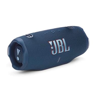 JBL Charge 6 - Portable Waterproof & Drop-Proof Bluetooth Speaker, Bold Pro Sound with AI Sound Boost (Blue) (Renewed)