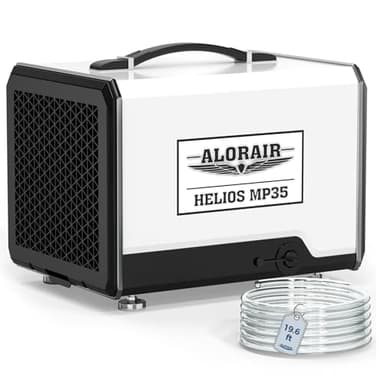 ALORAIR 70 Pints Crawl Space Dehumidifier with Pump and Drain Hose, Compact Basement & Commercial Dehumidifier for Water Damage Restoration, Covers Up to 1,000 Sq. Ft., 5-Year Limited Warranty