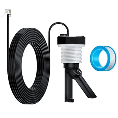 Hayward GLX-FLO-RP Flow Switch – Compatible with Goldline AquaRite Salt Systems and Hayward Salt Cells, 15FT Flow Sensor Cable for Pool Chlorine Generators