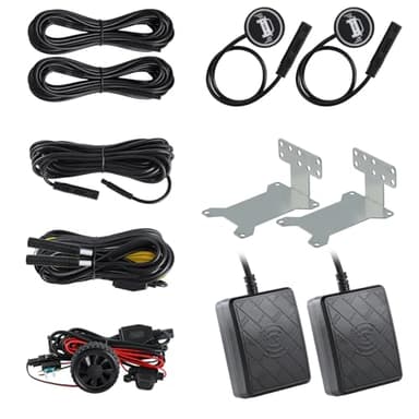 BlueDex Universal Blind Spot Monitoring Assistant DC12V Car Lane Changing Warning 24Ghz Millimeter Wave Sensor Detection System