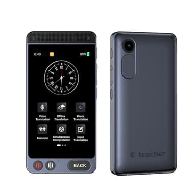 Language Translator Device, 142 Languages AI Translator with 2000mA Battery, Two Way Real-Time Voice Translation, Portable Smart Instant Translator for Voice/Text/Photo