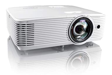 Optoma EH412ST Short Throw 1080P HDR Professional Projector | Super Bright 4000 Lumens | Business Presentations, Classrooms, or Meeting Rooms | 15,000 hour lamp life | Speaker Built In | Portable