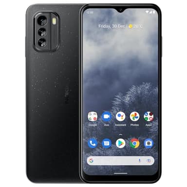 Nokia G60 5G | Android 14 | Dual SIM | Unlocked Smartphone | 6/128GB | 6.58-Inch Screen | 50MP Triple Camera | Pure Black