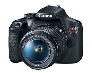 Canon EOS Rebel T7 DSLR Camera with 18-55mm Lens (Black) (Renewed)