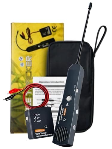 Chazcool Circuit Tracer, Automotive Short Circuit Finder, Wire Tracer, Automotive Short and Open Finder Repair Tool EM415PRO DC 6-42V