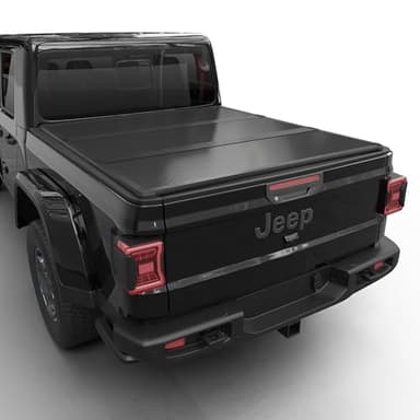Calffree Hard Folding Truck Bed Tonneau Cover |CFHT-031|Fits 2020-2026 Jeep Gladiator 5' Bed (60.3")