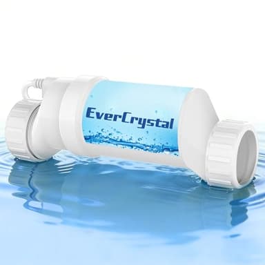 EverCrystal Salt Cell for Pool, Fits for Hayward Salt Cell T-9, Chlorine Generator Cell for Salt Water Pool, Up to 25,000 Gallon In-Ground Swimming Pools
