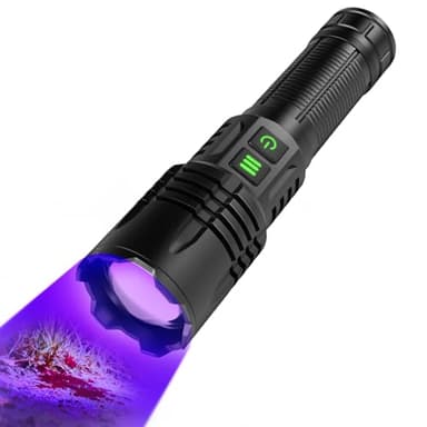 LUXNOVAQ Rechargeable Blood Tracking Light for Hunting, High Intensity LED Tracking Lights, Dual Light Modes Deer Hunting Gear, Blood Tracking Flashlight for Hog Coon Hunters Camping