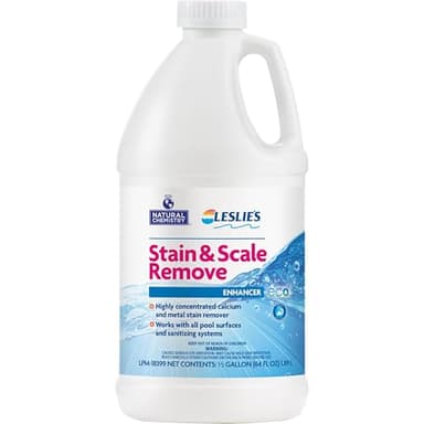 Leslie's Stain and Scale Remover for Swimming Pools - 1/2 Gallon