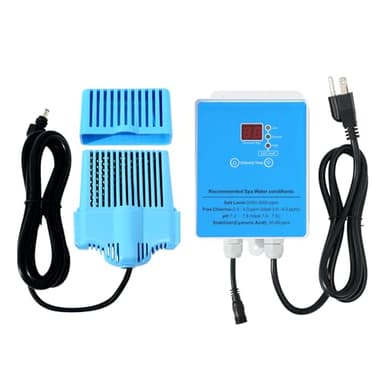 Fenglesha Hot Tub Salt System Conversion kit Drop-in Salt Chlorine Generator for Swim Spas and Hot Tubs - up to 2000 Gallons
