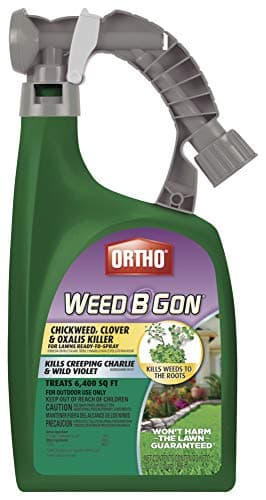 Ortho Weed B Gon Chickweed, Clover and Oxalis Killer for Lawns Ready-To-Spray, Kills Creeping Charlie, 32 fl. oz.