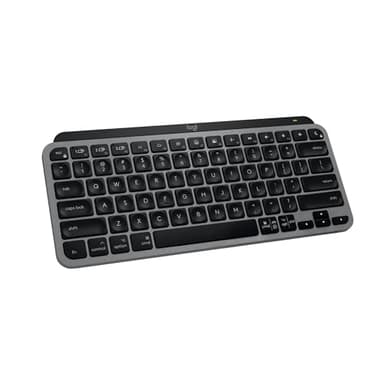 Logitech MX Keys Mini for Mac Minimalist Wireless Keyboard, Compact, Bluetooth, Backlit Keys, USB-C, Tactile Typing, Compatible with MacBook Pro & Air,iMac,iPad - Space Grey