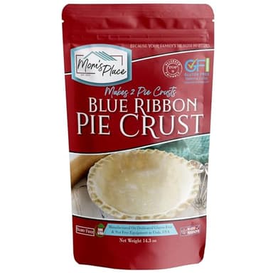 Mom's Place Gluten-Free Blue Ribbon Pie Crust Mix – Nut Free, Dairy Free, Soy Free, 14.3 oz