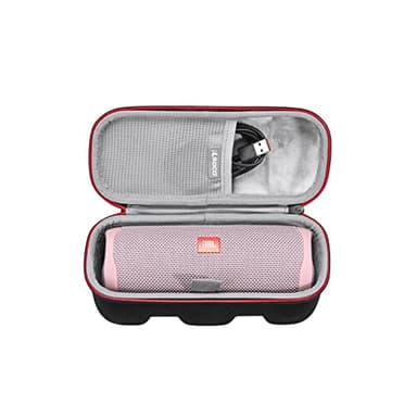 RLSOCO Case for Audio Speakers,Hard Case for JBL Flip 5/Flip 7/Flip 6/Flip 4/Flip Essential 2/Flip Essential Waterproof Portable Bluetooth Speaker & JBL Tuner 2 Portable DAB DAB+ FM Radio (Black)
