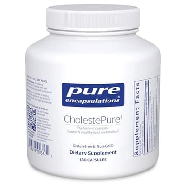 Pure Encapsulations CholestePure | Supplement to Support Cardiovascular Health, Enzyme Function, and Lipid Metabolism* | 180 Capsules