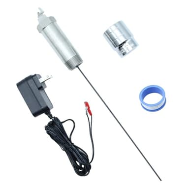 Powered Anode Rod for Water Heater, Titanium Electric Anode Rod with Complete Installation Kit, Eliminate Rotten Egg Smell in 24 Hours, Reduce Limescale, for 40-89 Gallon Tanks Except Bradford White