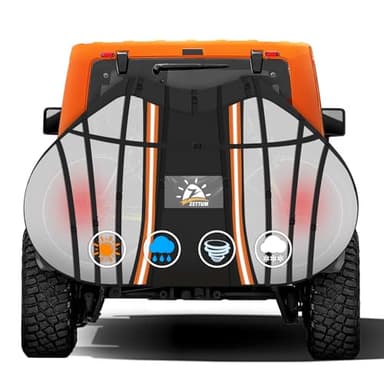 Zettum Bike Cover for Transport 2 Bike - 600D Travel Bike Covers for Bikes on Rear Bike Rack Waterproof & Heavy Duty, Outdoor Full Bicycle Rack Cover for 2 Bikes on Car Hitch Storage (Clear)