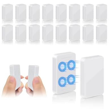 32pcs Outdoor Curtain Weights, Upgraded Heavier-Duty Waterproof Curtain Magnets Weights Outdoor, for Home Patio Drapery, Shower, Flags, Tablecloth to Stop Heavy Wind, White