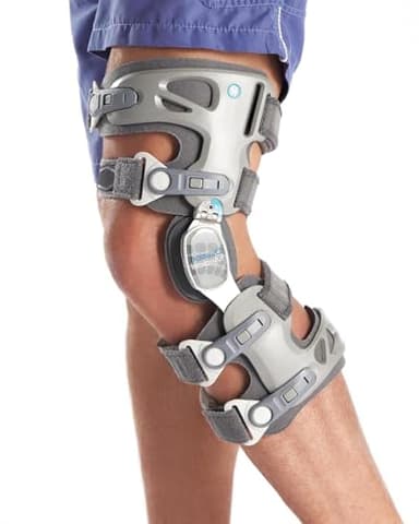 Ovation Medical Game Changer Unloader Left Knee Brace - Lightweight, Low Profile OA Knee Brace for Arthritis Pain and Support - Premium Knee Support for Medial and Lateral Knee Pain (Left)