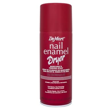 Demert Brands Nail Enamel Dryer Manicurist's Finishing Spray - 7.5 fl oz Spray Can - Fast Drying