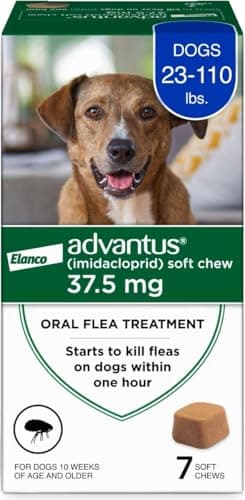 Advantus Dogs Fast Acting Oral Flea Treatment Soft Chewable 23 - 110 lbs. | 7 ct.