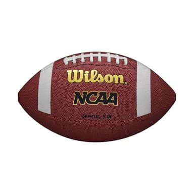 Wilson NCAA Composite Football - Official Size, Brown, 1