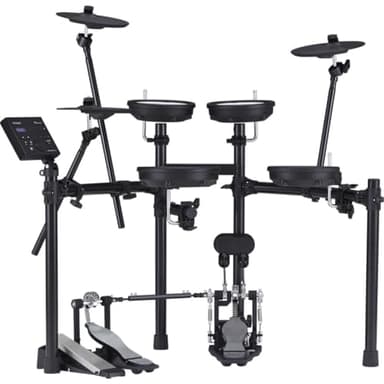 Roland TD-07DMK Electronic V-Drums Kit – Legendary Double-Ply All Mesh Head kit with superior expression and playability – Bluetooth Audio & MIDI – 40 FREE Melodics Lessons