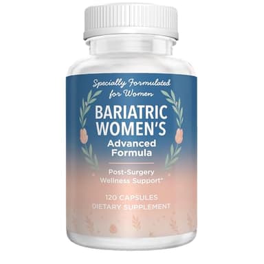 Allotro Labs Bariatric Women’s Advanced Formula – Liquid Multivitamin for Women After Bariatric Surgery, 120 Capsules (60-Day Supply) – Gentle on Stomach, Fast Absorption, 42 Superfood Blend
