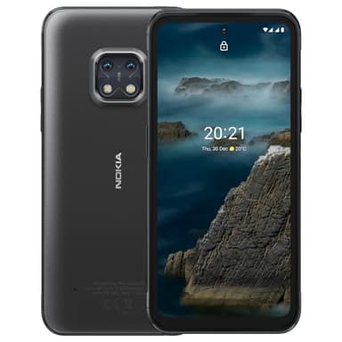 Nokia XR20 5G, Android 14, Unlocked Rugged Smartphone, Dual SIM, US Version, 6/128GB, 6.67-Inch Screen, 48MP Dual Camera, Granite