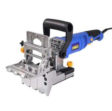 Steel Force DJ710 Dual Spindle Dowel Jointer,Wood Dowels Joiner 710W 120V 60Hz, 8mm 5/16" Dilling Bits, Up to 1-1/2" Drilling Depth