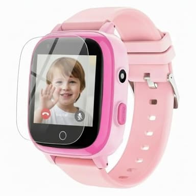 cjc 4G Smart Watch for Kids with GPS Tracker, Globally Applicable, Texting and Calling, Kids Watch for Ages 4-12 - Includes Video Call, Chat, SOS Alerts, App - Fun & Educational Birthday Gift Idea