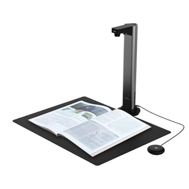 VIISAN DL16 Professional Book & Document Scanner – 16MP A3 Scanning with Asymmetrical LED for Libraries & Archives, 300 DPI OCR Auto-Flatten, Text-to-Speech, Windows/macOS Certified