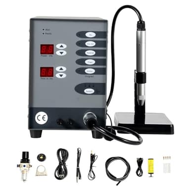 Jewelry Automatic Spot Welding Machine, 110V 60HZ Pulse Argon Arc Jewelry Spot Welder for Repair Gold and Hardware Workpiece Welding, DIY Jewelry Repair Tool