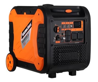 Genkins 8000 Watts Portable Inveter Generator Quiet Operation Electric Starter Gas Powered Wheel Kit Included Gas Powered Perfect for Camping, Recreation, Emergercy Back UP etc