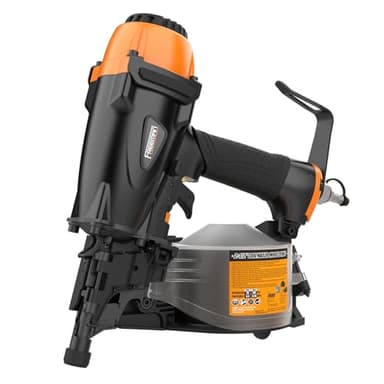 Freeman Pneumatic 15 Degree 2-1/2" Coil Siding Nailer with Adjustable Metal Belt Hook | PCN65