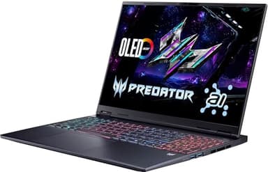acer Predator Helios Neo 16S AI Gaming Laptop | Intel Ultra 9 275HX | NVIDIA RTX 5070Ti | 16" 2.5K WQXGA 240Hz 2ms OLED Display | RGB Backlit KB | Win 11 Pro | w/Redragon Bundle 32 GB DDR5 + 1 TB SSD