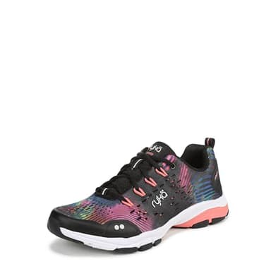 Ryka Women's Vivid RZX Cross Training Shoes Black Tie Dye 8 M