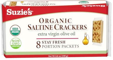 Suzies, Crackers Organic, 8.8 Ounce