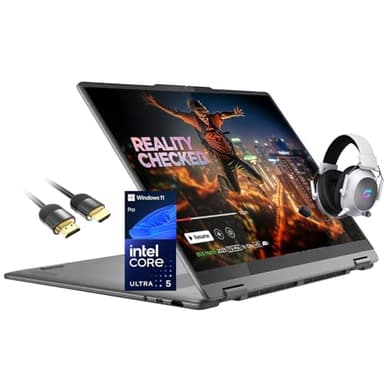 Lenovo Yoga 7i 2-in-1 Laptop 16" 2K Touchscreen Laptop Copilot + PC, Intel Core Ulta 5 226V, 16GB DDR5, 512GB SSD, Wi-Fi 7, TB4, FR, Backlit KB, w/Mytrix Gaming Accessory, HDMI Cable, Win 11 Pro