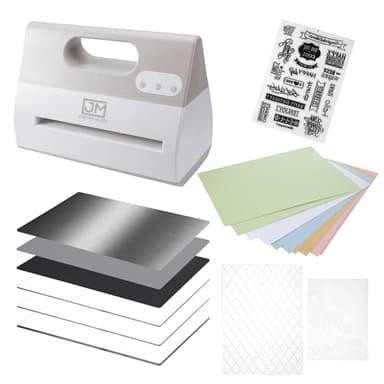 Joelver Maker Electric A4 Die Cutting & Embossing Machine for Arts & Crafts, Scrapbooking & Cardmaking,9” Opening （110v with US Plug）