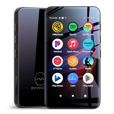 160GB innioasis G5 MP3 Player with Bluetooth and WiFi, MP3 Player with Spotify, Spotify Kids, Pandora, Play Store, Parental Manager App, Calm, 4" HD Full Touch Screen MP4 Music Player for Kids (Black)